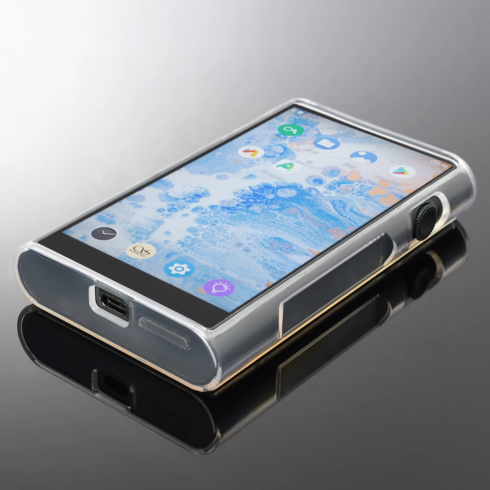 لينة TPU واضح واقية قذيفة حالة ل SHANLING M6 جدا الموسيقى لاعب الجلد غطاء كامل