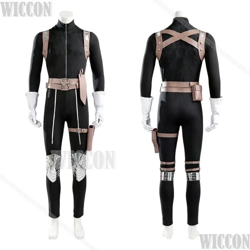 Stanley Snyder Stone World Cosplay Costume 58mm Badge Man Soldier FullSet Clothes Blonde Wig Halloween Cos Party Outfit Roleplay - view 5