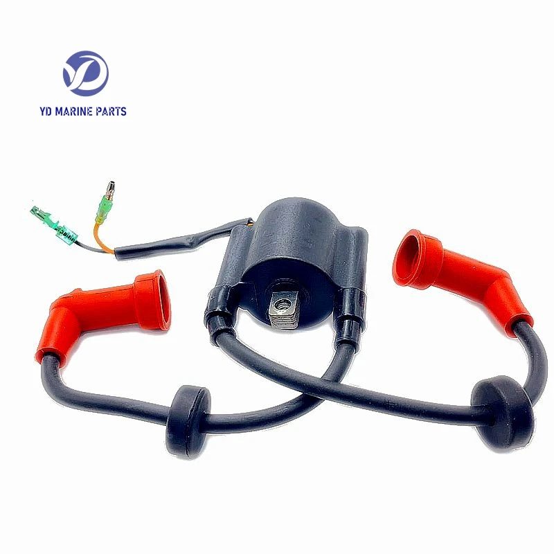 

Ignition Coil Assy 6B4-85570-00 For Yamaha Outboard Engine Boat Motor 9.9HP E9.9D 15HP E15D MHS/L/XL