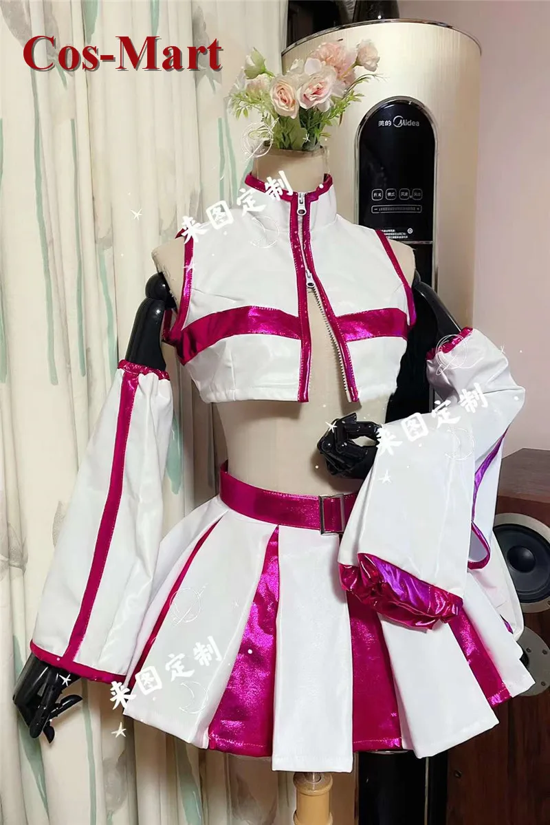 Cos-Mart Anime Ririsa Of 2.5 Dimension Ririsa Cosplay Costume Sweet Lovely Skirt Activity Party Role Play Clothing Custom-Make