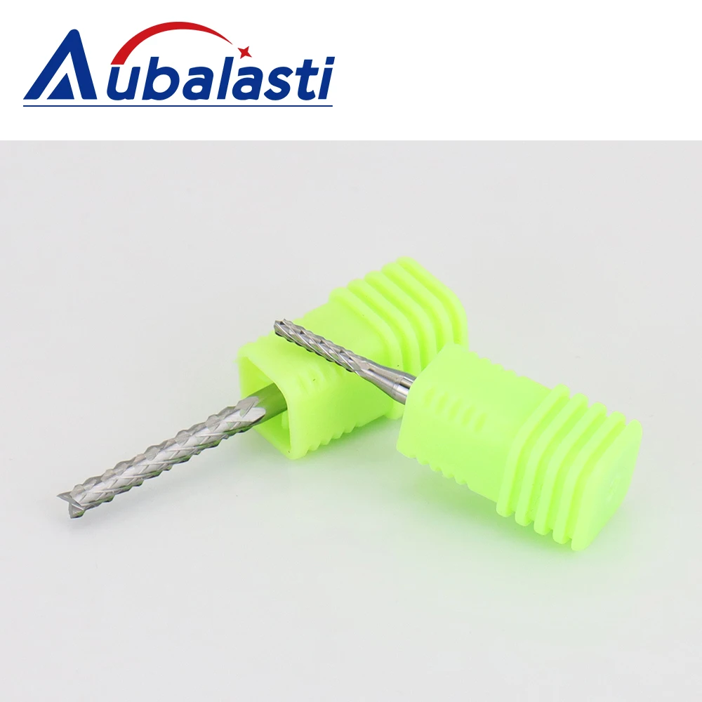 5Pcs Corn Milling Cutter 3.175/4/6/8mm SHK Carbide Tungsten PCB End Mill Bits Engraving Machine CNC Router Cutting Tool
