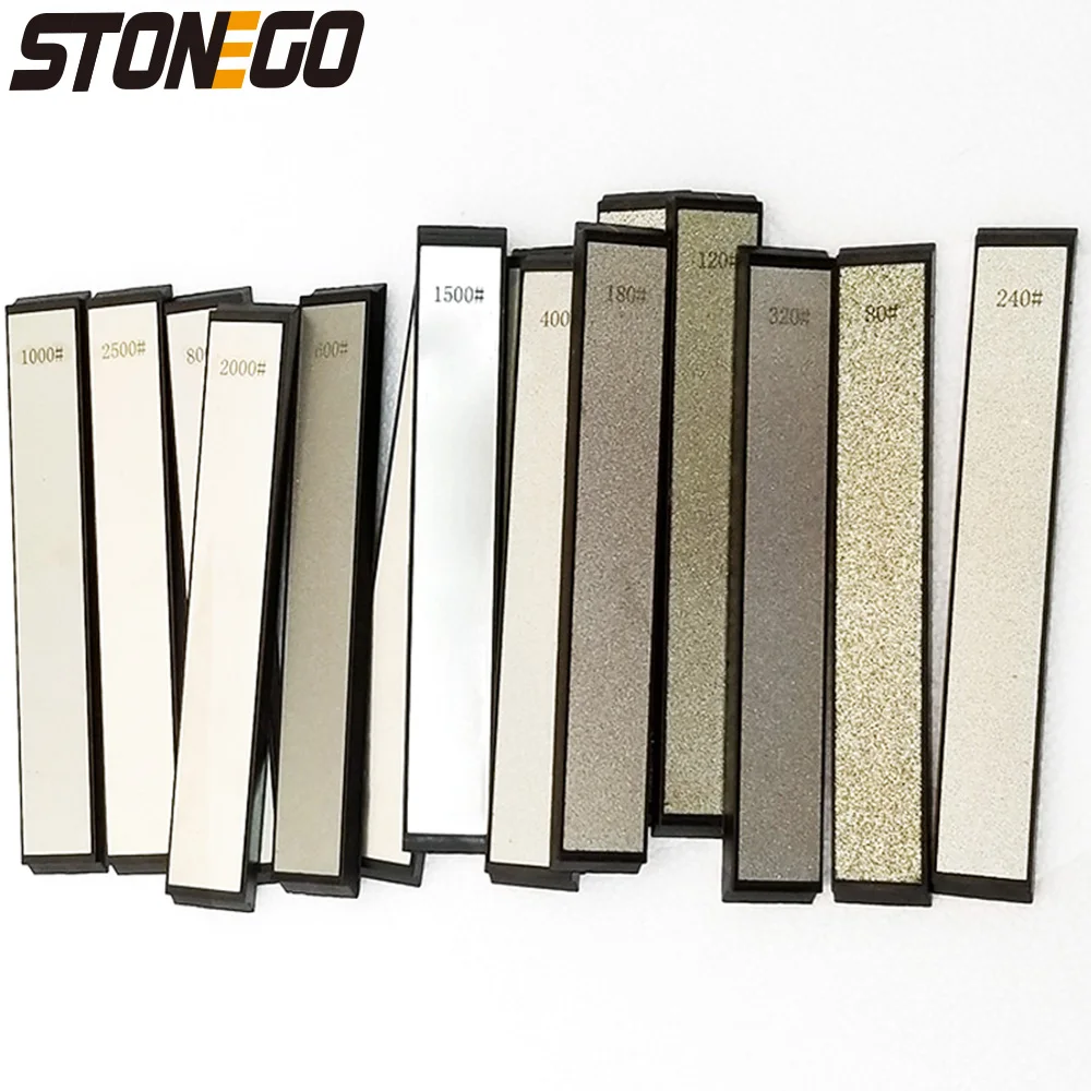 STONEGO Diamond Whetstone for Kitchen Knife Sharpening System - Replacement Grinding Stone for Sharp Edge