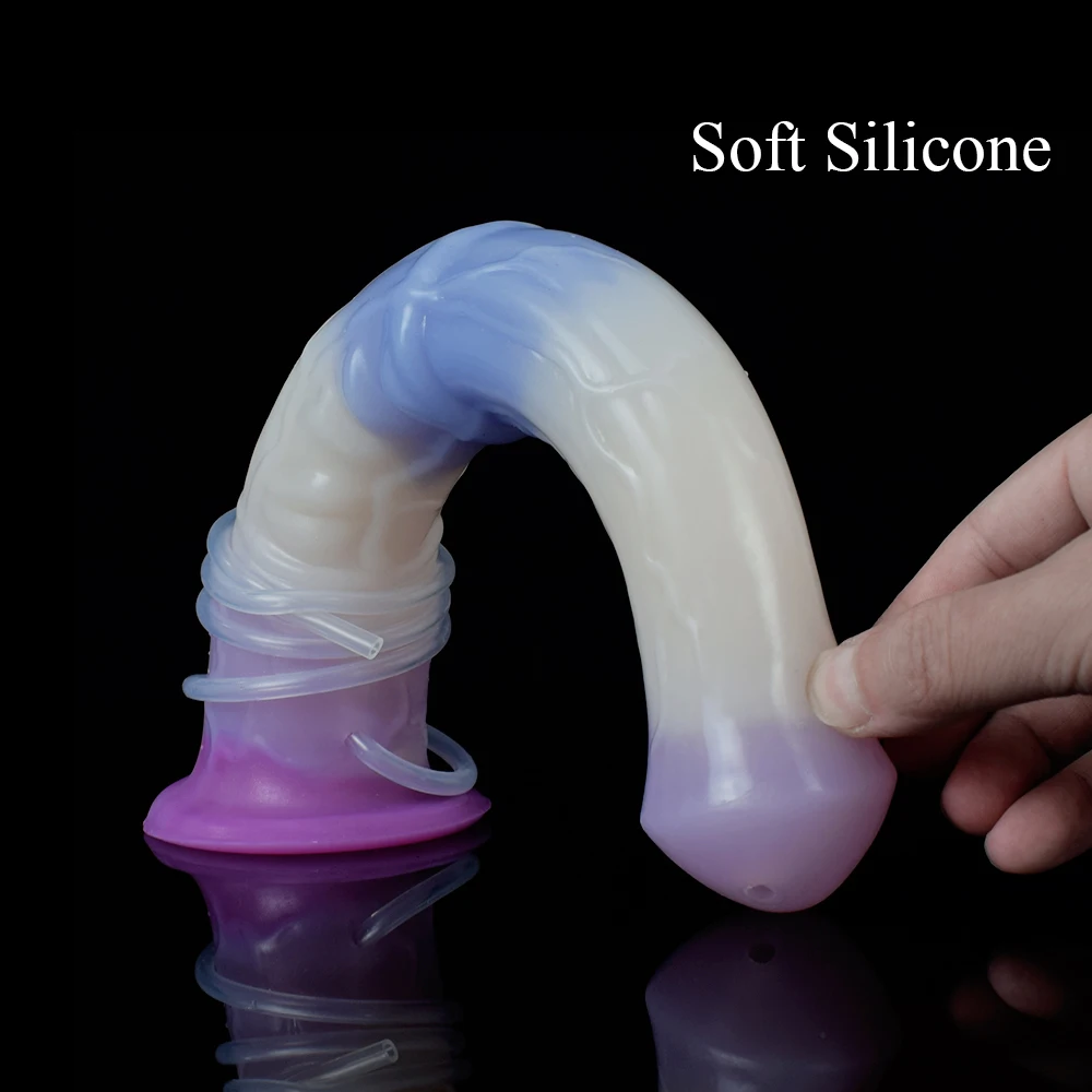 YOCY رذاذ الماء طويل الحصان دسار مع مصاصة القذف الحيوان القضيب التدفق الشرج ألعاب جنسية للنساء الكبار الاستمناء