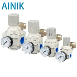 High Quality AR2000-02 AR3000-03 AR4000-04 Pneumatic Compressed Air Compressor Pressure Regulator Relief Valve 1/4