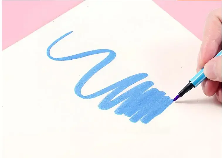 Kinder Malerei 6/12 ungiftig Wasser Farbstift Waschbar Aquarell Stift Mark Malerei für Kinder Zeichnung Kunstbedarf – Detail 4