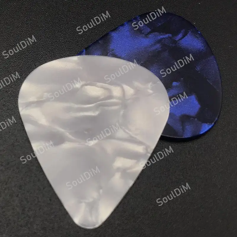 1000Pcs Cellouid Acoustic Electric Bass Gutiar pick plectrum guitarra musical instrument 0.46mm/0.71mm/0.96mm Guitar pick