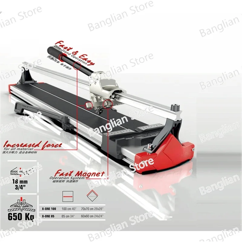 1200 Ceramic Tile Cutter Reinforced Manual Ceramic Tile and Floor Tile Push-Pull Knife High-Precision Knife