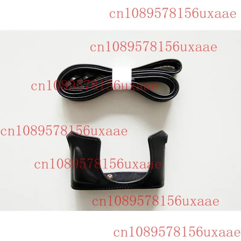 Capa de couro PU para câmera Sony RX100 Mark II III IV V M2 M3 M4 M5A M6 M7