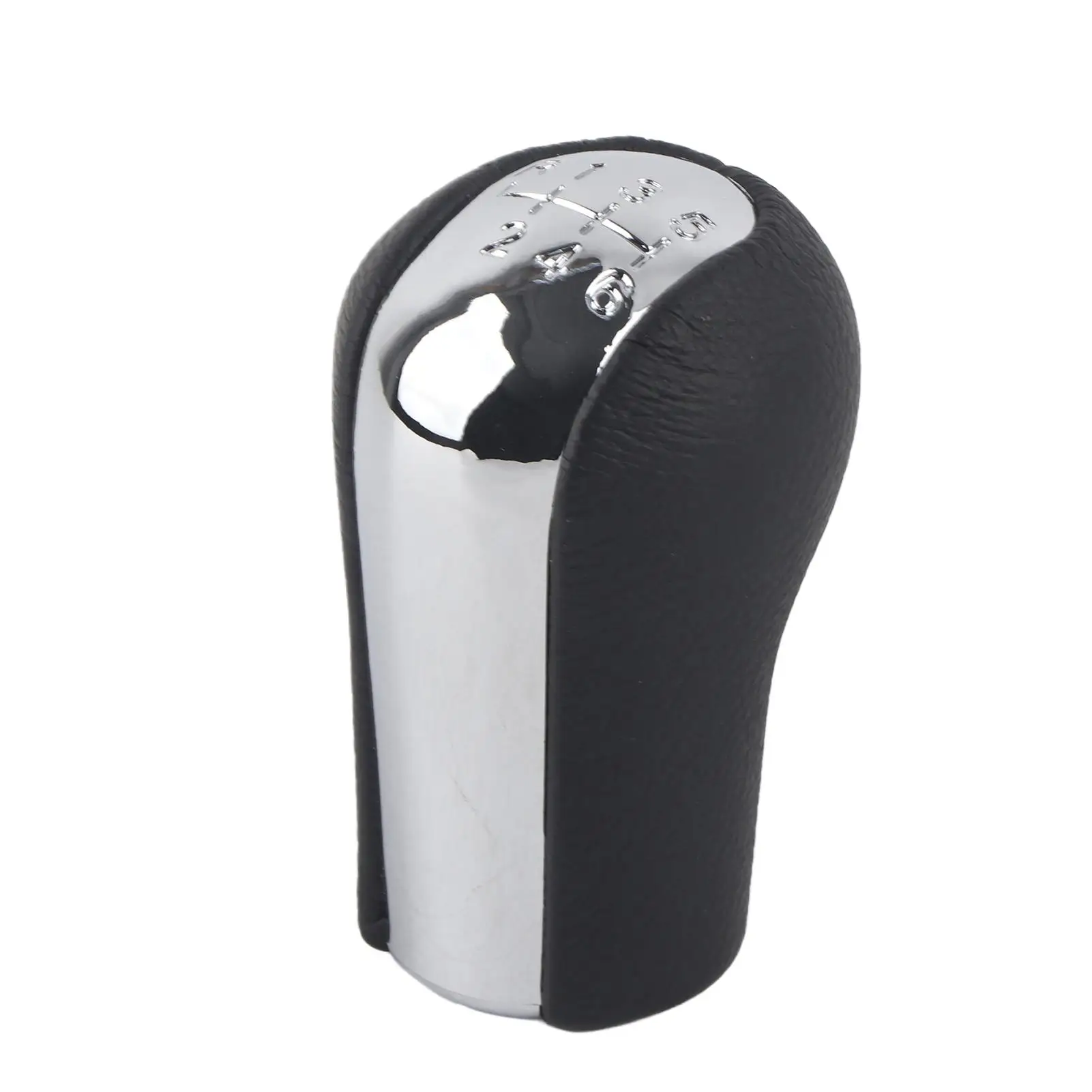 

Car 6 Speed Shift Lever Knob for Toyota AYGO/Verso/AVENSIS/Yaris/Vitz PVC Black & Silver