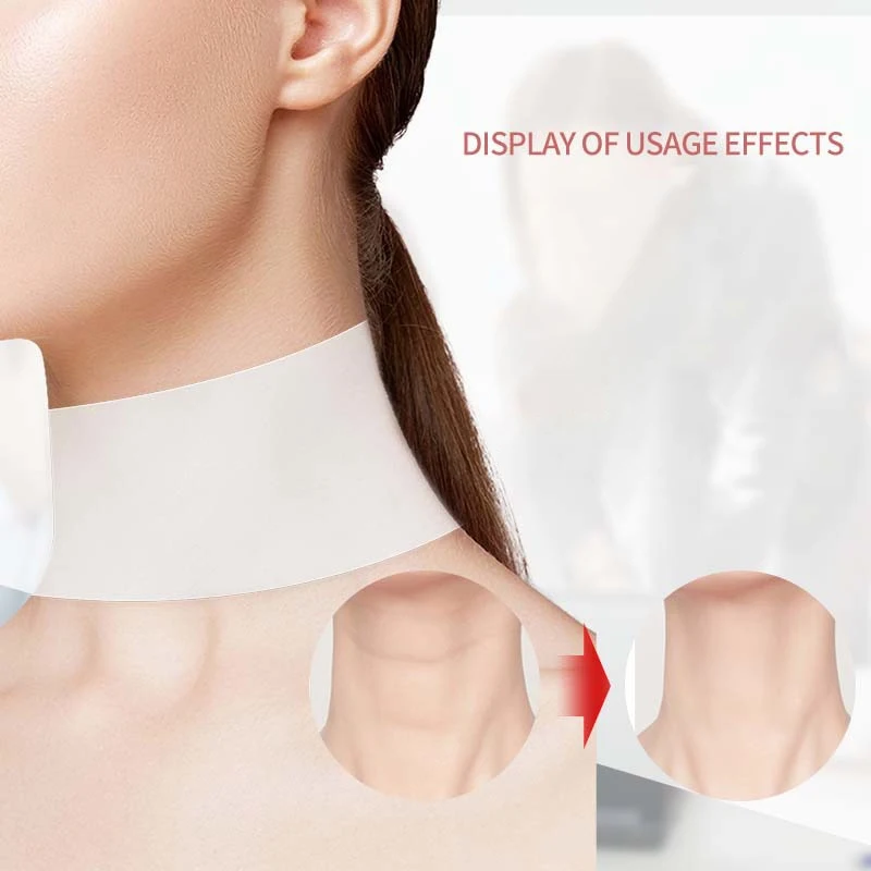 Hidrojel Kırışıklık Karşıtı Boyun Etiket Yeniden Kullanılabilir Kaldırma Yamalar Kırışıklık Karşıtı Ped Kırışıklık Kaldırma Etiket Alın Boyun Göz Cilt Bakımı
