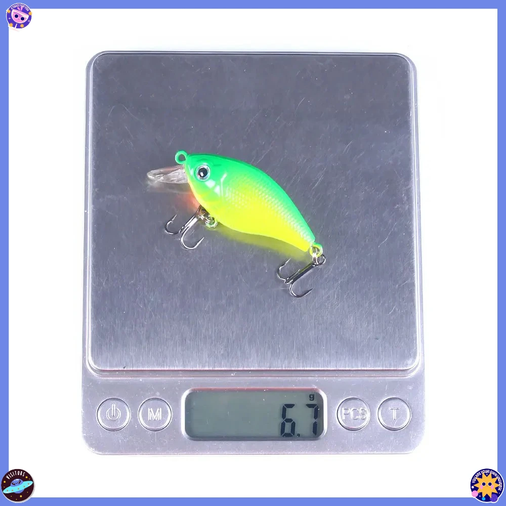 5 قطعة Crankbait روك الأسماك باس الصيد إغراء مجموعة 4.4 جرام 5 سنتيمتر الطعوم الاصطناعية توبواتر كرنك Wobblers ل بايك كرانكبيتس الصيد