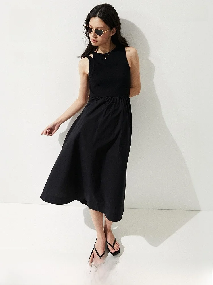 Ele A-Line Midi Dr …