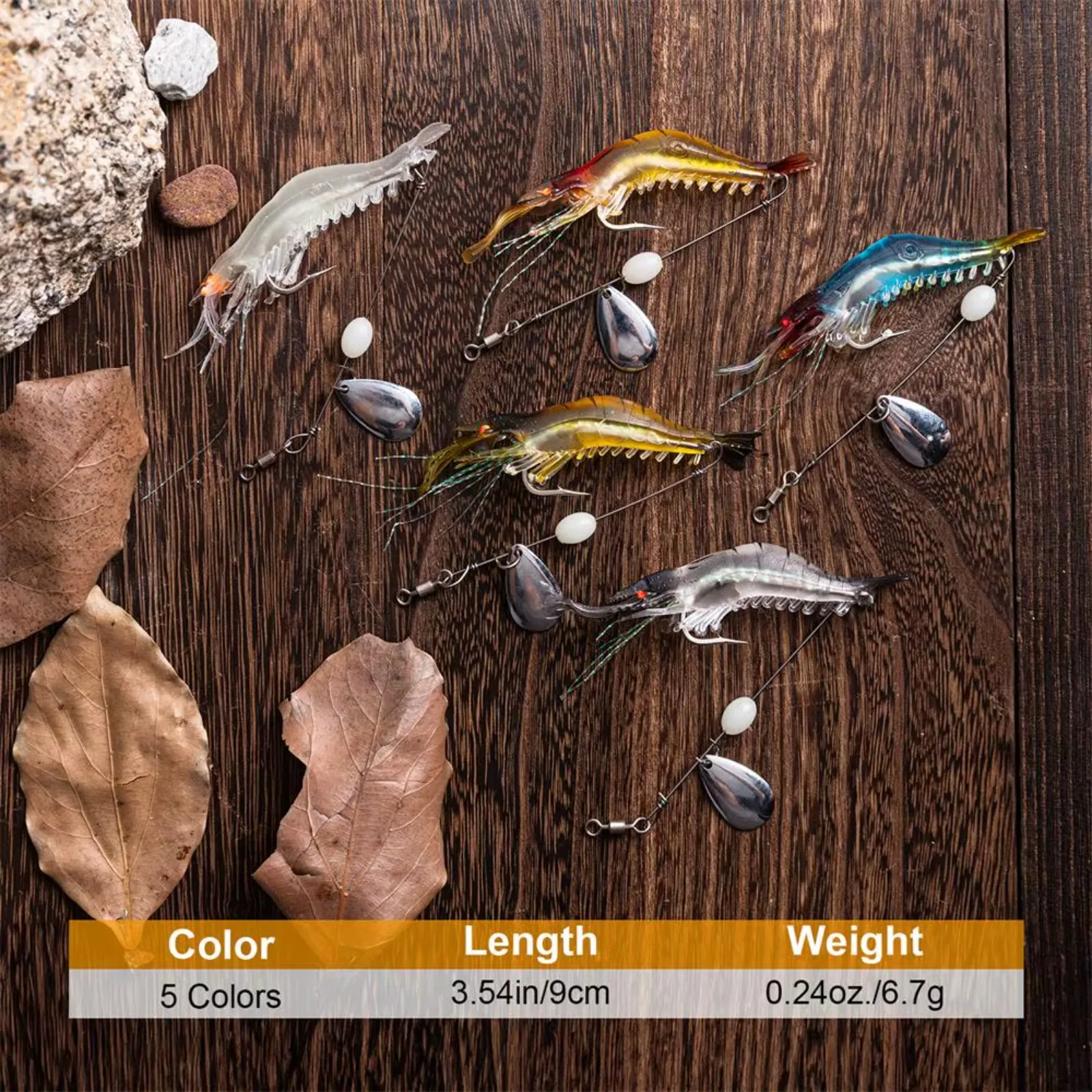 

Goture Real Shrimp Luminous Worm Мягкая приманка для креветок, 5,3 г/6,7 г искусственная приманка для креветок с крючками, предметы первой необходимости для морской рыбалки