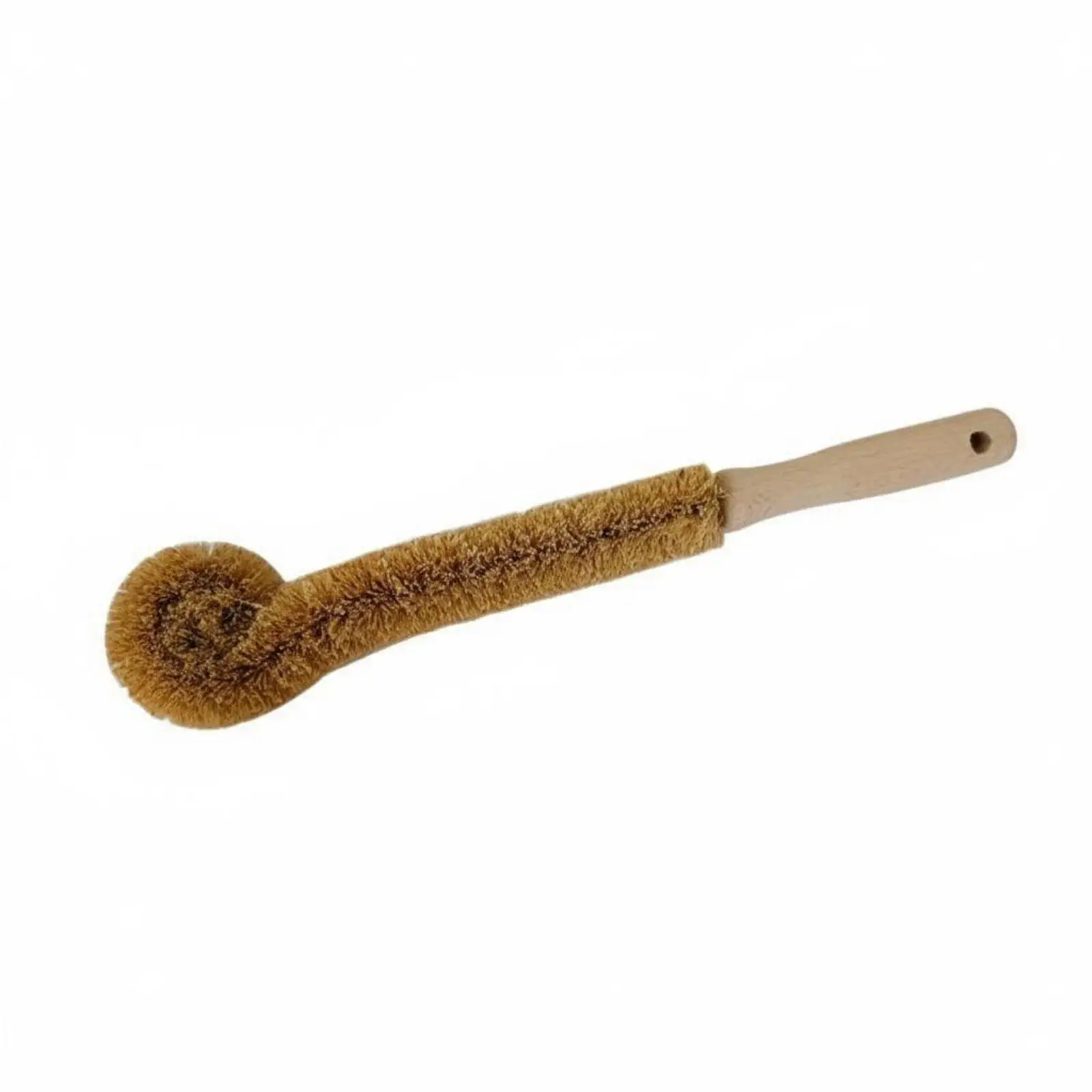 Bottle Cleaning Brush Long Handle Coconut Fiber Scrubber for Kitchen Cup Thermos Vase Cleaning