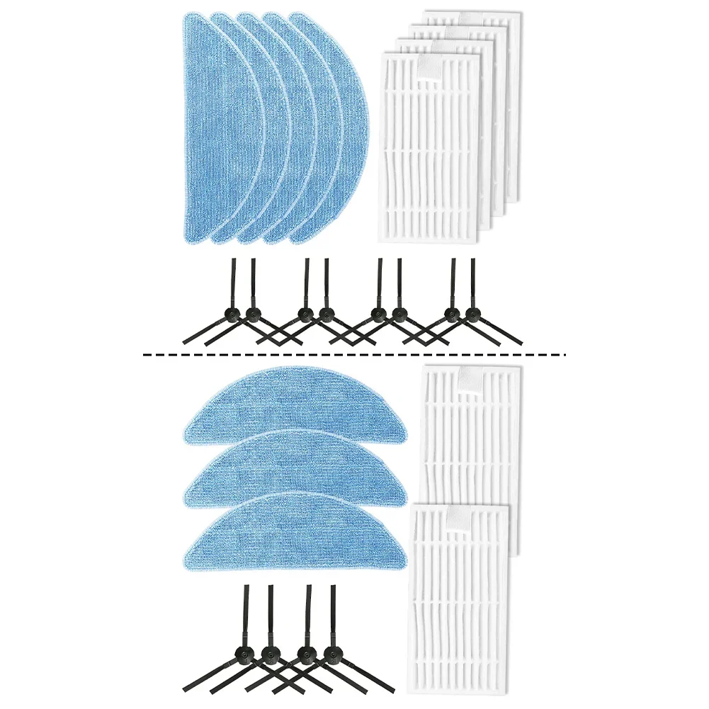 Side Brush Filter Mop Cloth Kit For ILIFE G9/G9PRO/V9/V9PRO Cleaning Vacuum Cleaner Home Appliance Accessories image 3
