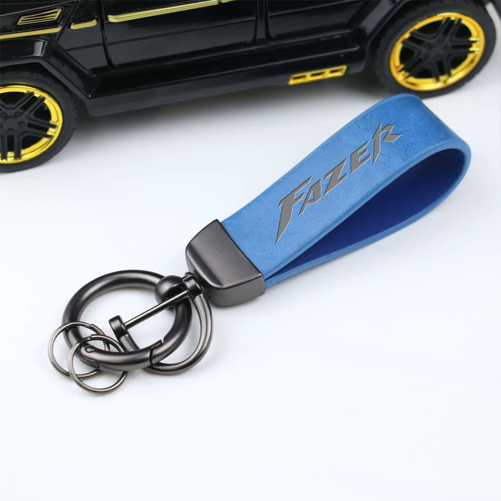 For Yamaha FAZER FZ1 FZ6 FZ8 FZ-6 FZ-1 FZ-8 Motorcycle Accessories CNC Key Cover Case Shell Keychain Keyring fazer