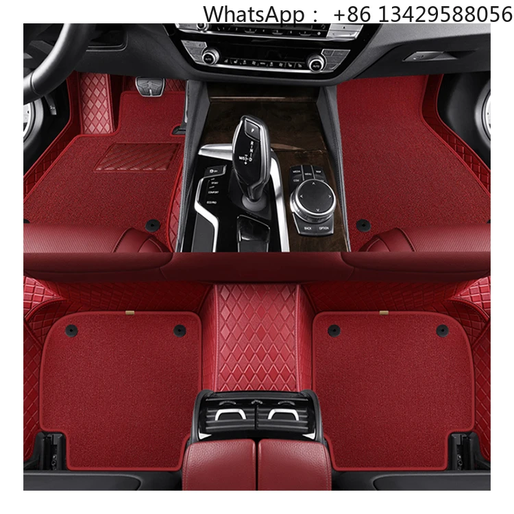 

3D 4D 5D 7D Leather Custom Car Floor Mats Carpet Material Roll Anti Slip Carpet Accessories for Bmw