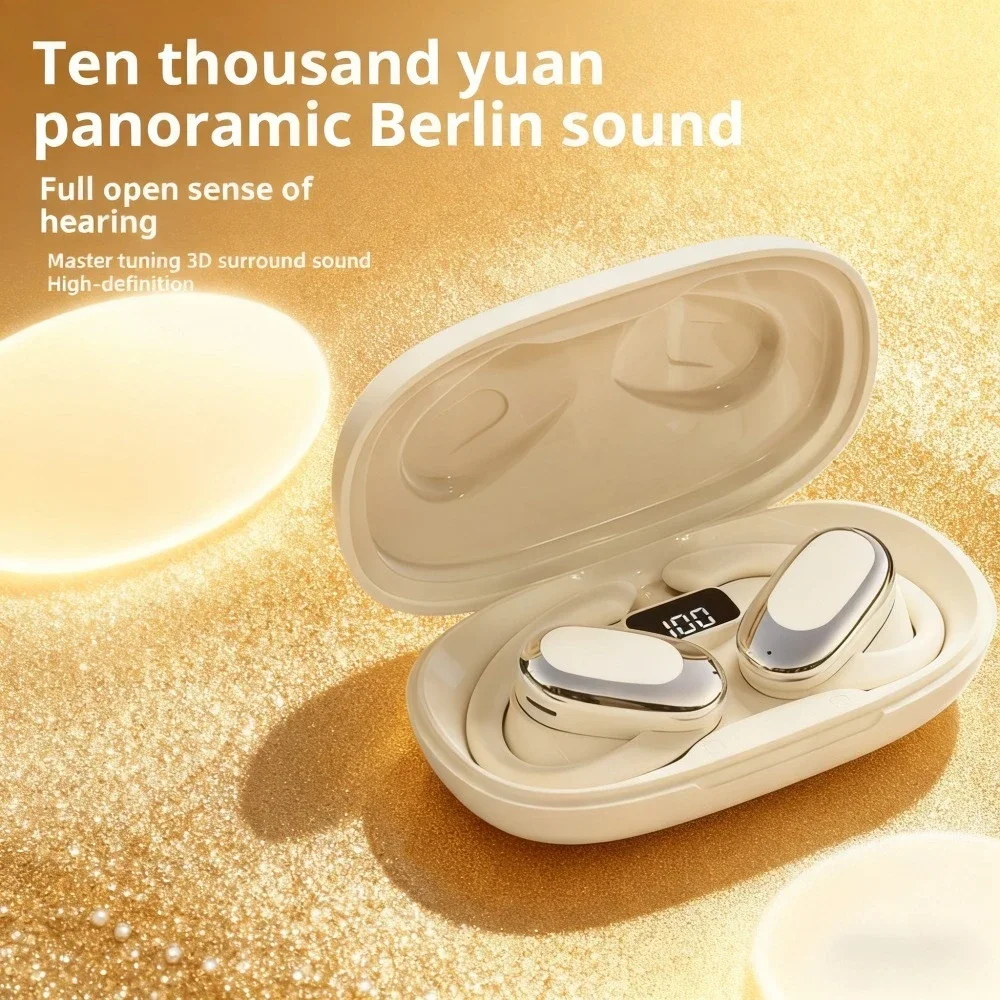 Wireless Earphones Ultra Long Battery Life Noise Cancellation High Definition HIFI Sound Quality Stereo Sound Comfortable Wear f