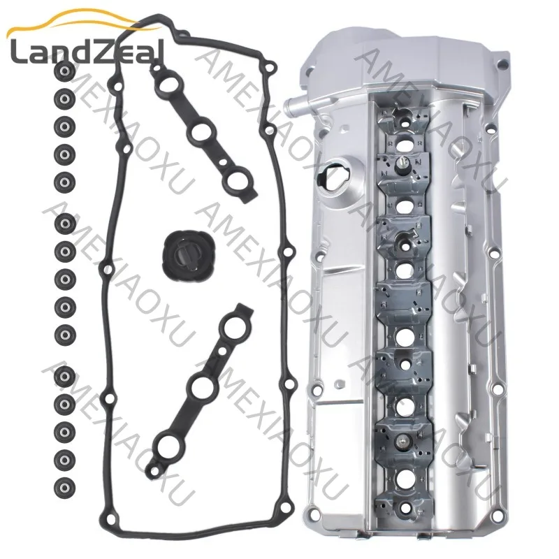 11121703341 Car Cylinder Head Bonnet Set Valve Cover for BMW E36 E39 323is 328is 528i M3 2.8L 1996-1999