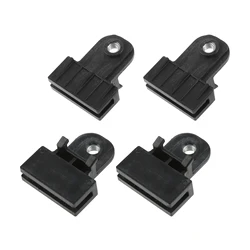 4Pcs Car Window Glass Holder Base Universal for Hyundai Elantra Automotive Window Bracket Size 48.5x40mm Black Auto FastenerClip