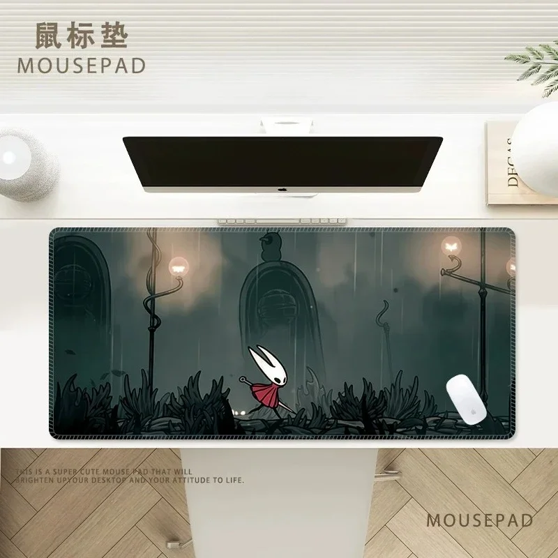 Boys E-sports Game Hollow Knight ：SilkSong Oversized Non-slip Leather Mouse Pad Two-dimensional E-sports Game Computer Table Mat