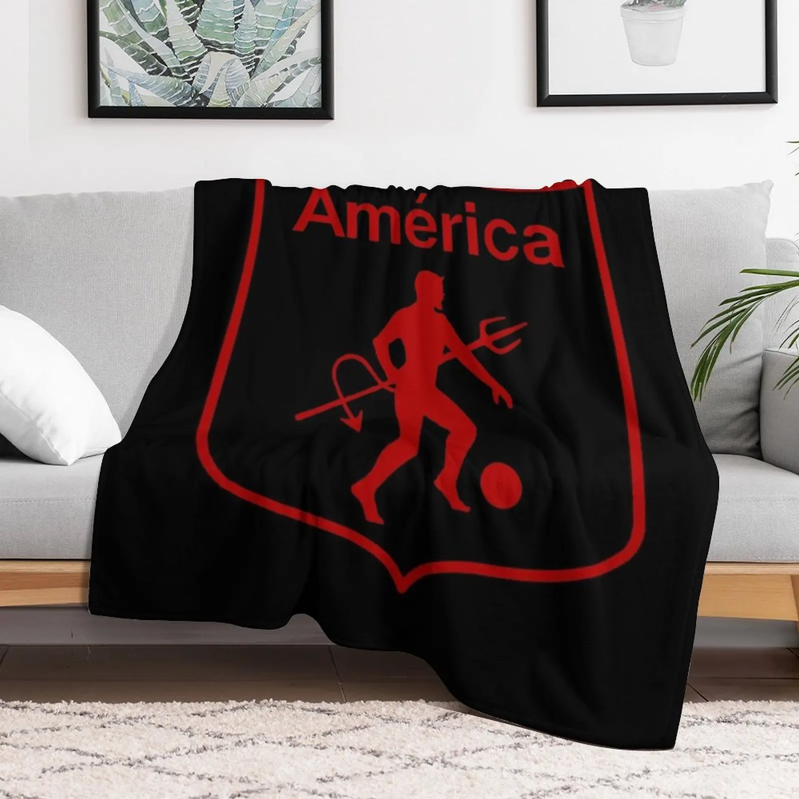 America de Cali - Colombian Soccer Team Throw Blanket halloween Blankets Sofas Of Decoration Kid'S Blankets