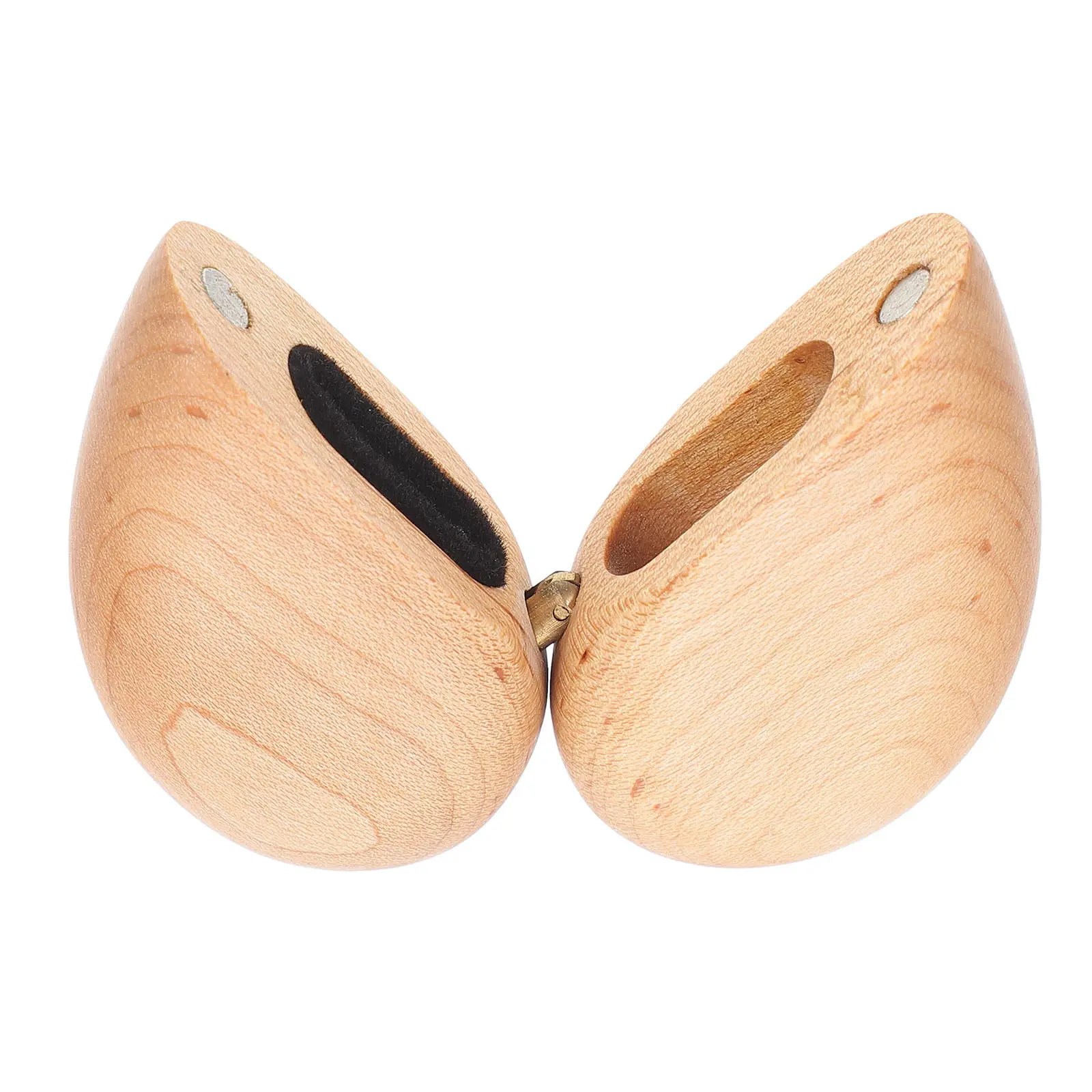 

1Pcs Proposal Ring Box Creative Heart Shaped Cherry Wood Ring Storage Box Wedding Engagement Organizer Romantic Gift Decoration