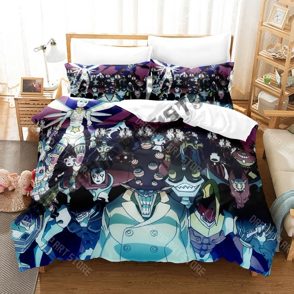 

3D Print D Gray Man Bedding Set Single Twin Full Queen King Size Bed Set Adult Kid Bedroom Duvetcover Sets Anime Bed Sheet Set