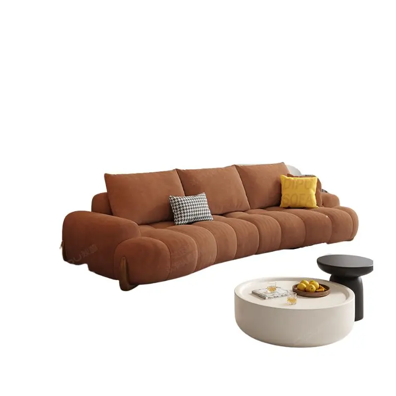 Leniwa Sofa Segmentowa Salon Modułowy Italiano Nowoczesna Narożna Kanapa Rozkładana Nordic Lounge Pufy Asiento Meble Domowe DWH