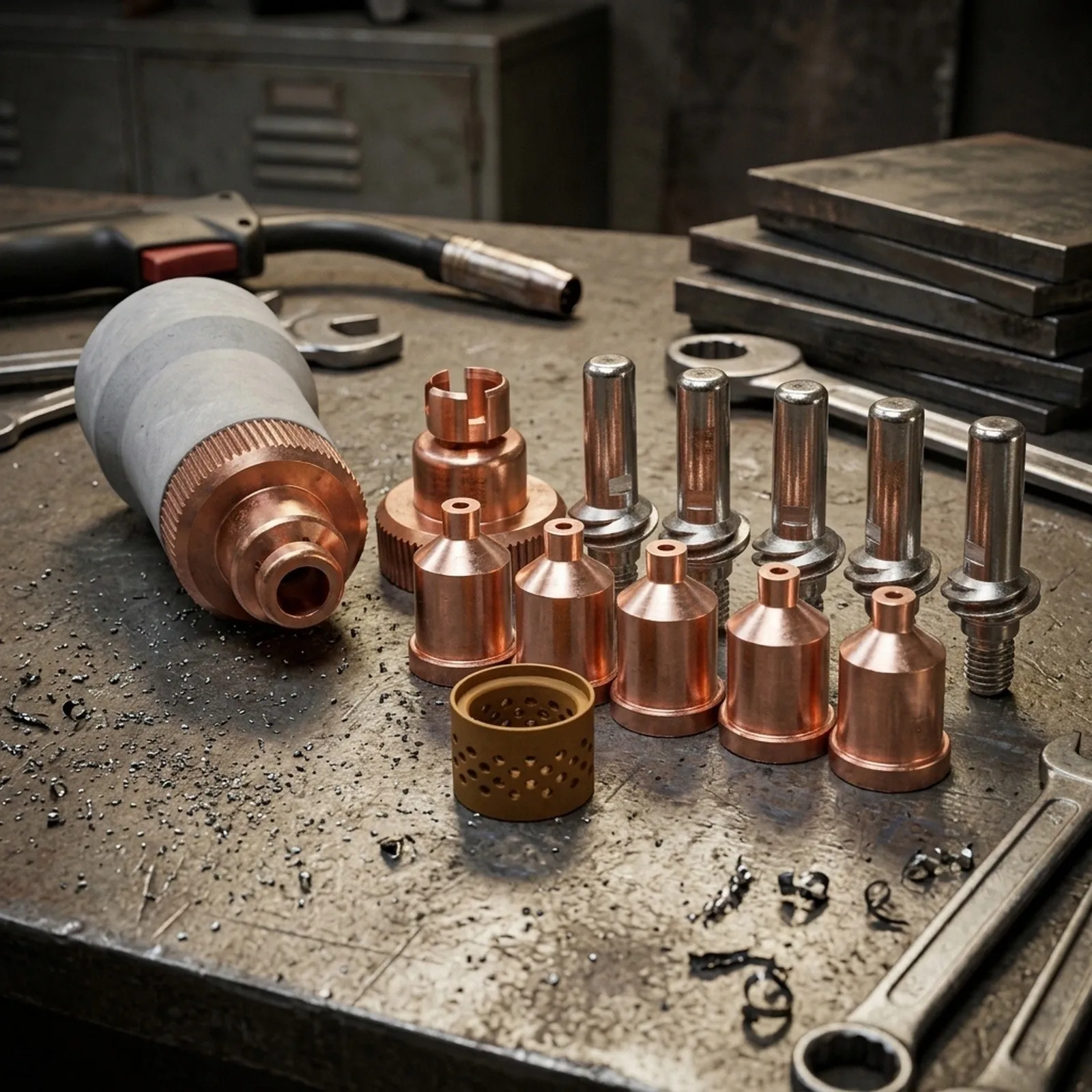 Make a smart investment in your for plasma cutting operations by using this consumables set for LC105 for tomahawk 1538