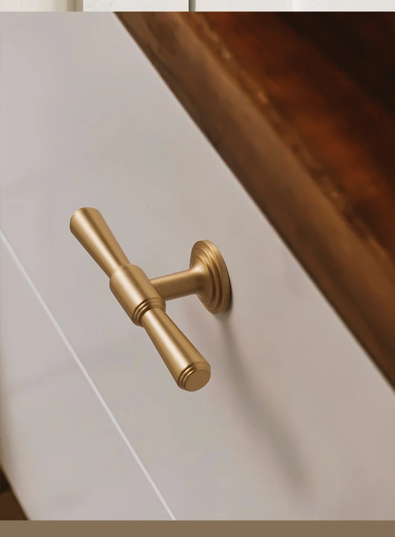 Dooroom Messing-Möbelgriff, Griff-Design, für Schminktisch, Schublade, Schuhschrank, Küchenbeschläge, Großhandel verfügbar – Detail 10