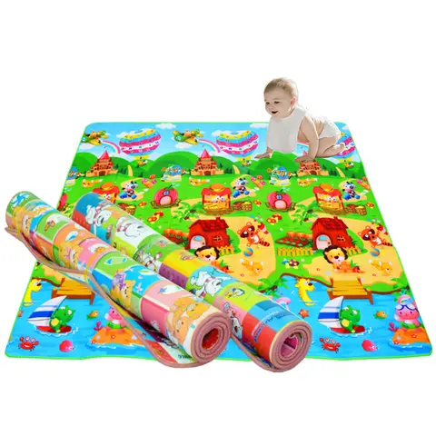 Baby Crawling Play Mat with Alphabet MoShuBe