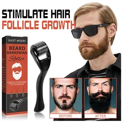 Beard Thick Roller Strong Fibrous Roots Moisten Soft and Bright Men Nourish Thick Growth Beard Comb