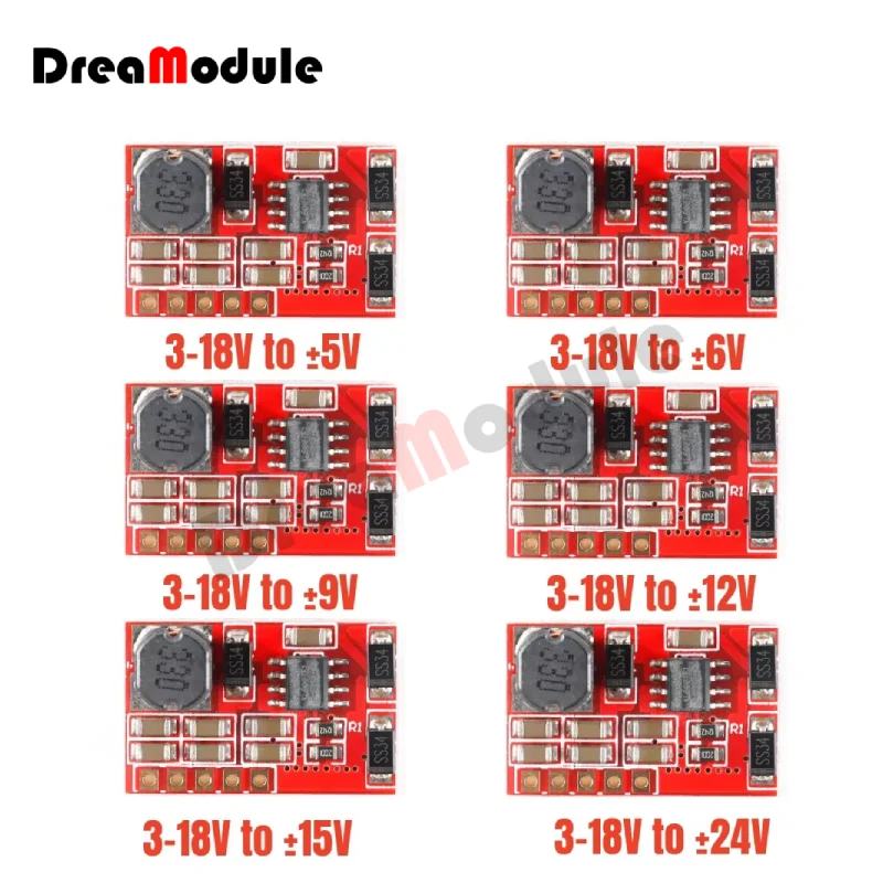 DC-DC 3-18V Boost Power Supply DIY Module Converter Booster Step Up Circuit Board  5V 9V 12V 15V 24V Converter Inverter