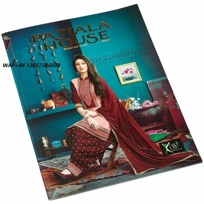 Custom Graphic Design Printing Services Personalised Perfect Offset Paper Book Booklets Magazine Catalogues Cardboard Foil Hot