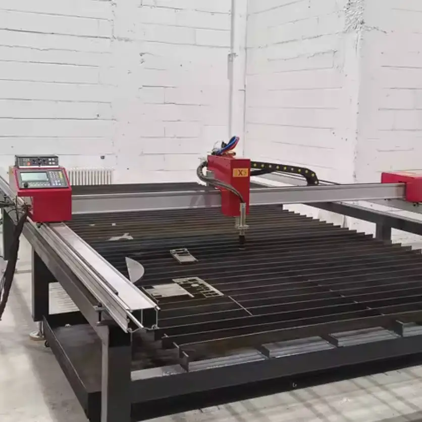 Germany Quality Cheap CNC Plasma Cutter Machine 2.0*3.0m 2.5*6.0m Cnc Plasma Cutting Machine 4*8ft 5*10ft 5*20ft for Sale