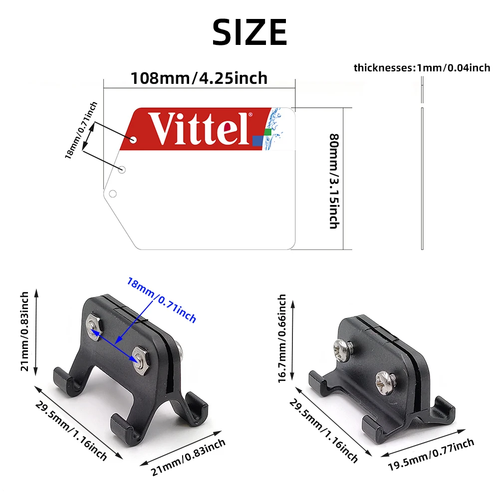 Mtb Bicycle Triathlon Race License Plate Mounting Bracket (Road Bike Rear) Bicycle License Plate Number Seat Racing Card Holder