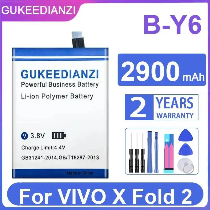 

Reliable Replacement B-Y6 2900Mah Mobile Phone Battery For Vivo X Fold 2