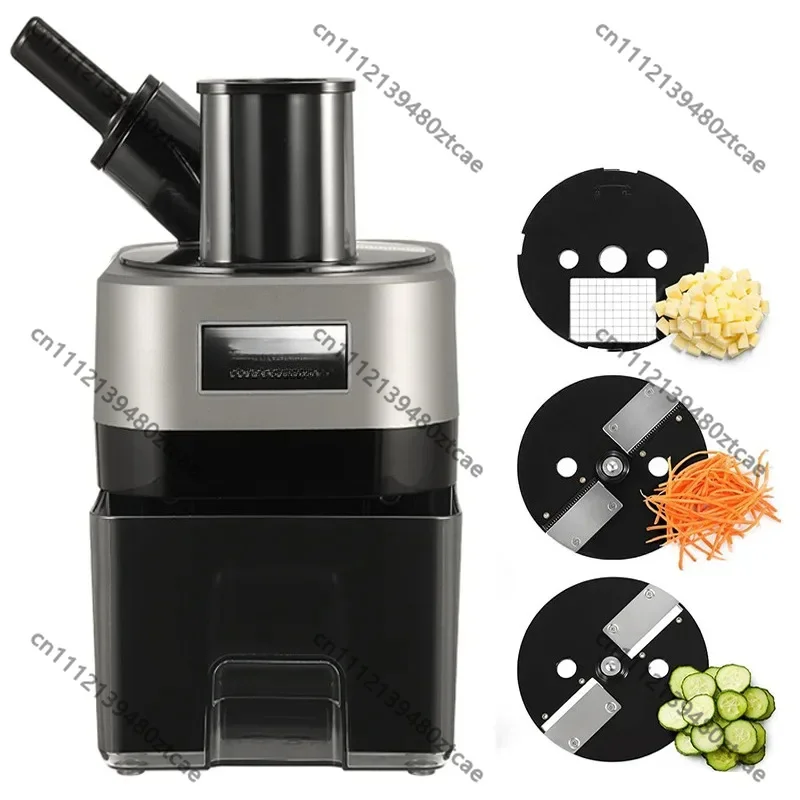 4 In 1 Heavy Duty Electric Food Processor Automatic Vegetable Chopper Meat Grinder Small Cooking Appliance For Home Use