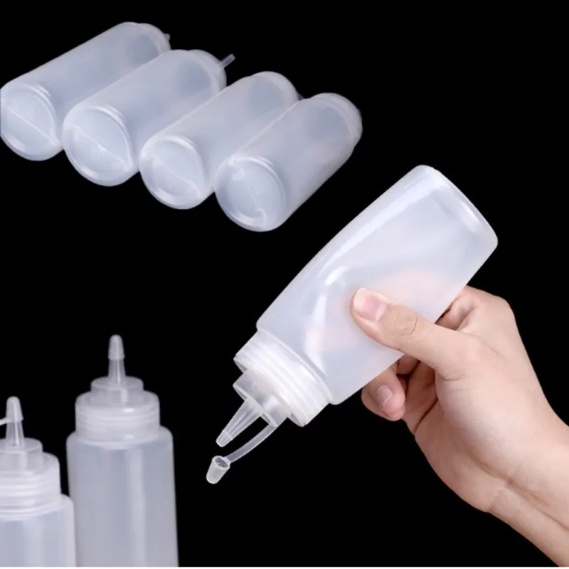 Contenedor de almacenamiento de cosméticos de viaje, botellas grandes con boquillas, botella de loción exprimible, dispensador multiusos de plástico, 2 uds.