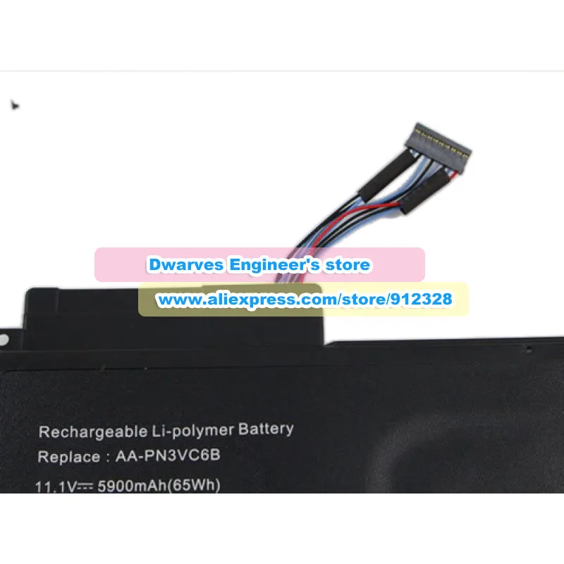 Imagem -05 - Bateria para a Série de Samsung Aa-pn3nc6f Aa-pn3vc6b np Qx410 Qx510h Qx310 Qx410 Sf310 Sf510 11.1v 5900mah 61wh
