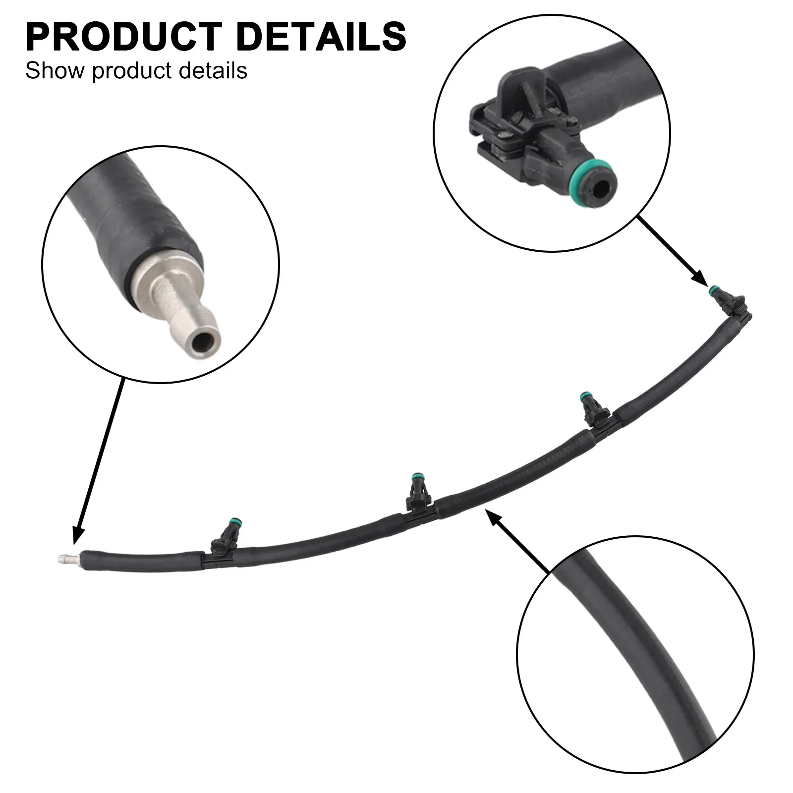 Diesel Fuel Injector Return Hose Line Pipe for Mercedes-Benz for Sprinter W906 for Vito for Viano W639 Engine Parts