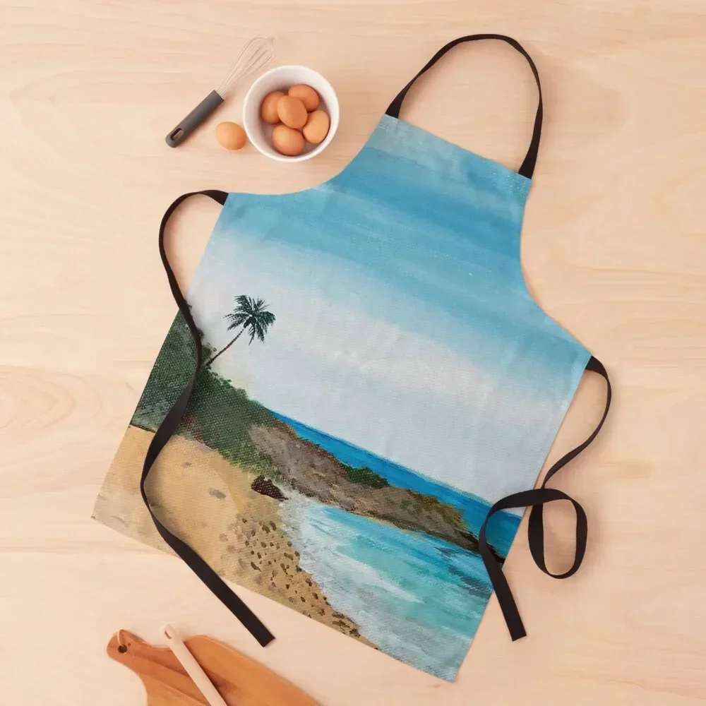 

Beach, beach, beach Apron kitchen clothes for men Kitchen New 2022 Year Women's Kitchen Apron