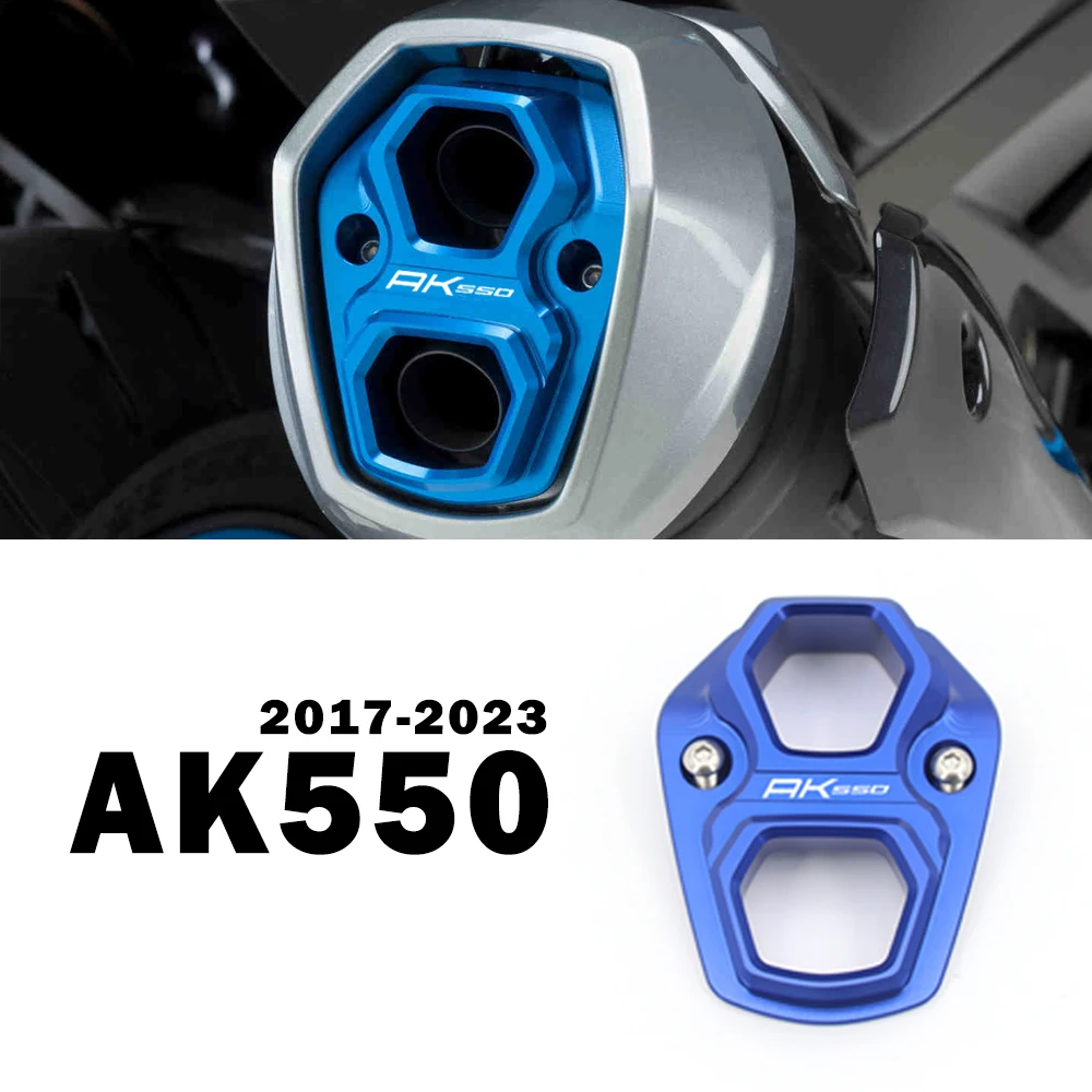 

AK550 Accessories Motorcycle Exhaust Pipe Rear Trim Cover for Kymco AK 550 2017-2023 2018 2019 2020 2021 2022 CNC Aluminum