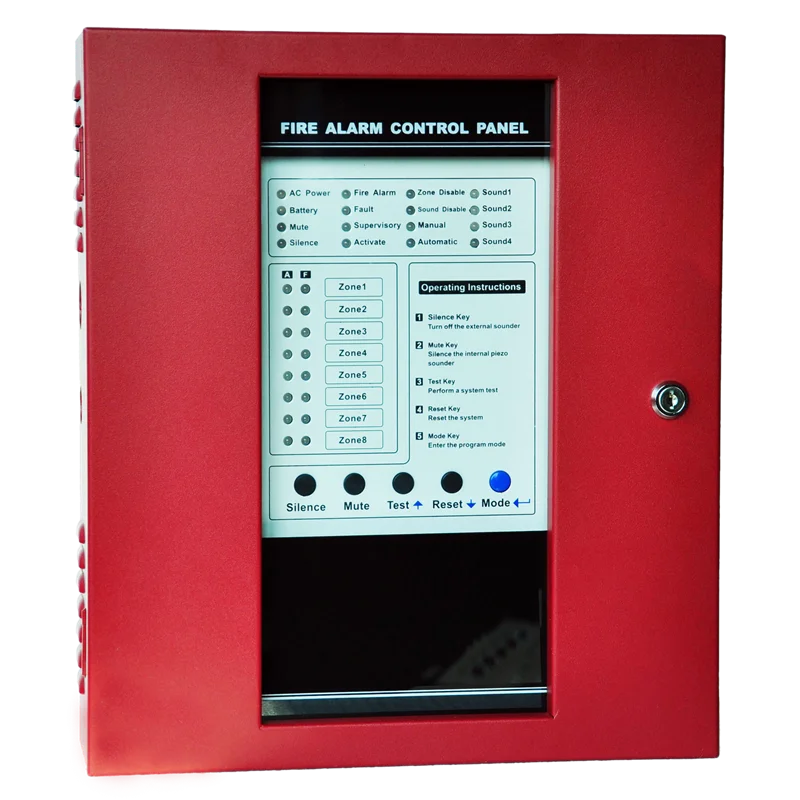 4 Zone  8 Zone   16 ZoneFire Alarm Control Panel Security System for Commercial and Residential Fire Safety