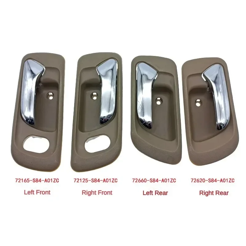 Car-Styling Chroming Beige Car Interior Door Handle for HONDA ACCORD 1998 1999 2000 2001 2002 CG1 CG5 CF9 Inner Door Handle