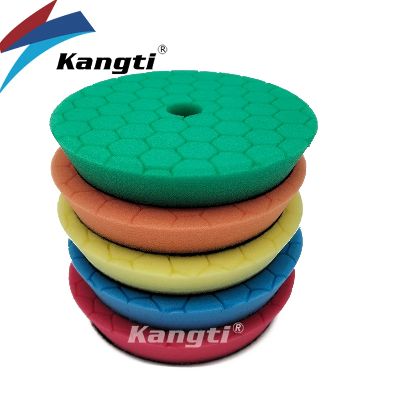 3/5/6/inch Car Polishing Pad Kit Set Self-Adhesive Buffing Waxing Sponge Wool Wheel Polishing Pad For Car Polisher Drill