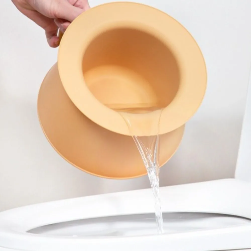 Sanitary 1.5L Chamber Pot Leak-Proof Thickened Portable Urinal with Lid with Handle Pee Bucket for Elderly Kids