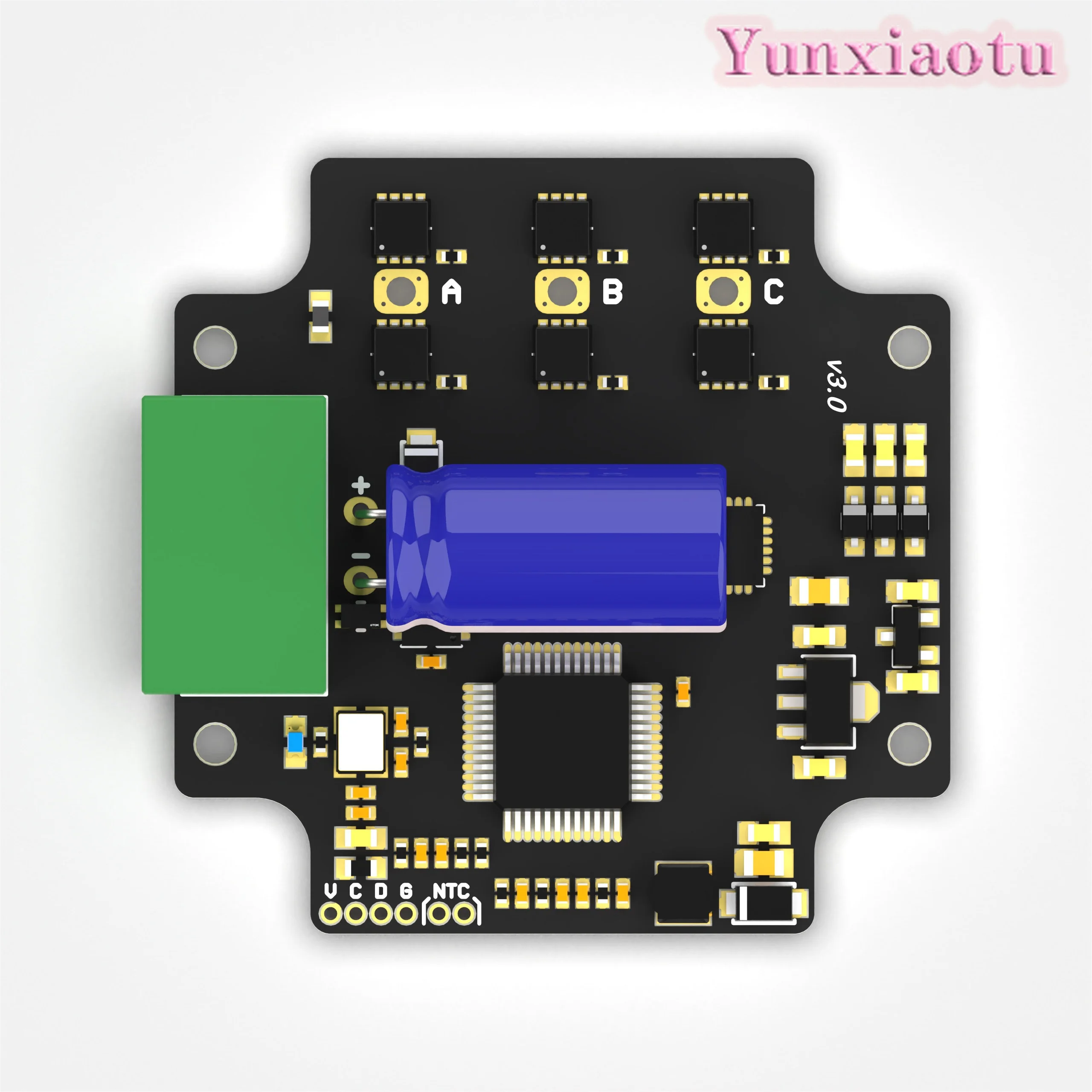 ODRIVE S1 MIT FOC Open Source Brushless Motor Driver, Integrated Low Voltage Servo