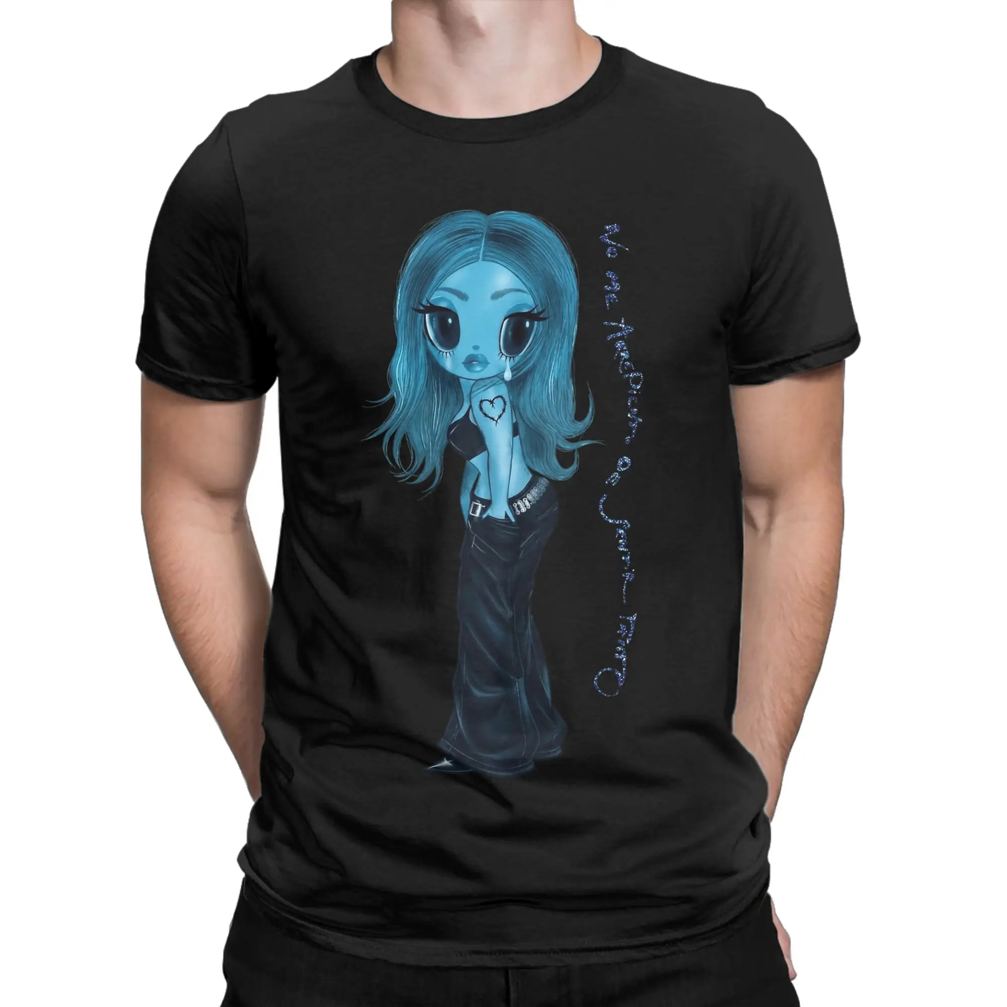 Priting Karol G No Me Arrepiento de Sentir Tanto T Shirt For Men Women Round Neck Short Sleeve Top Tee  Cotton Summer TopsTops